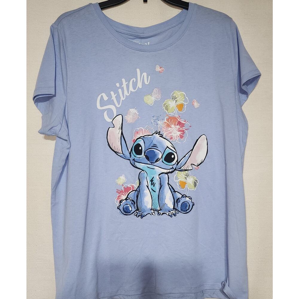 Disney Stitch short sleeve shirt women's XL